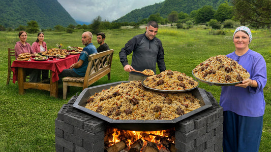 Royal Azerbaijani Lamb Plov & Traditional Tandoor Flatbread