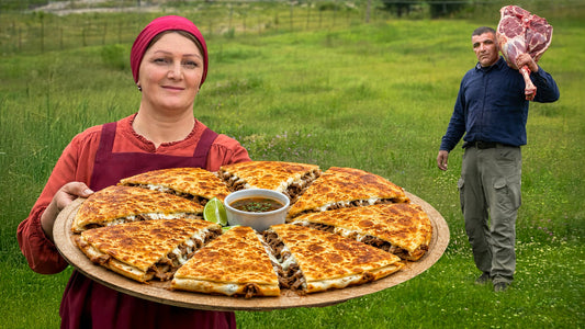 Ultimate Village-Style Birria Pizza & Fermented Bread Drink (Kvass)