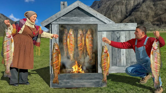 Traditional Azerbaijani Smoked Trout & Hearty Village Fish Soup
