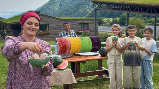 Artisanal Azerbaijani Mountain Village Fruit Ice Cream