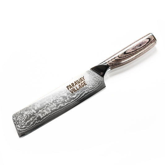 Damascus Nariki Knife