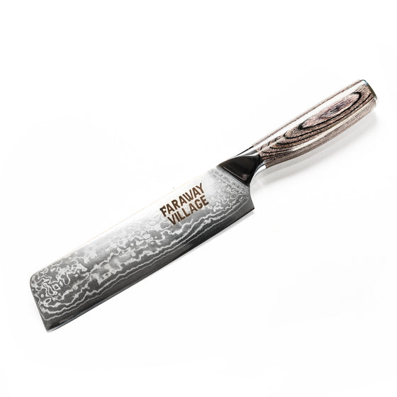 Damascus Nakiri Knife