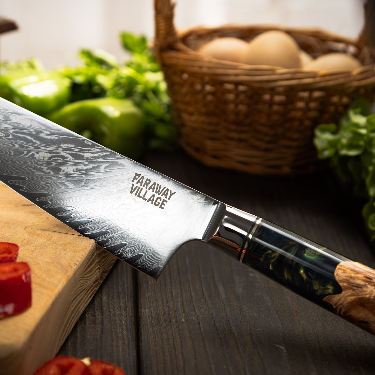 Premium Damascus Steel Chef's Knife
