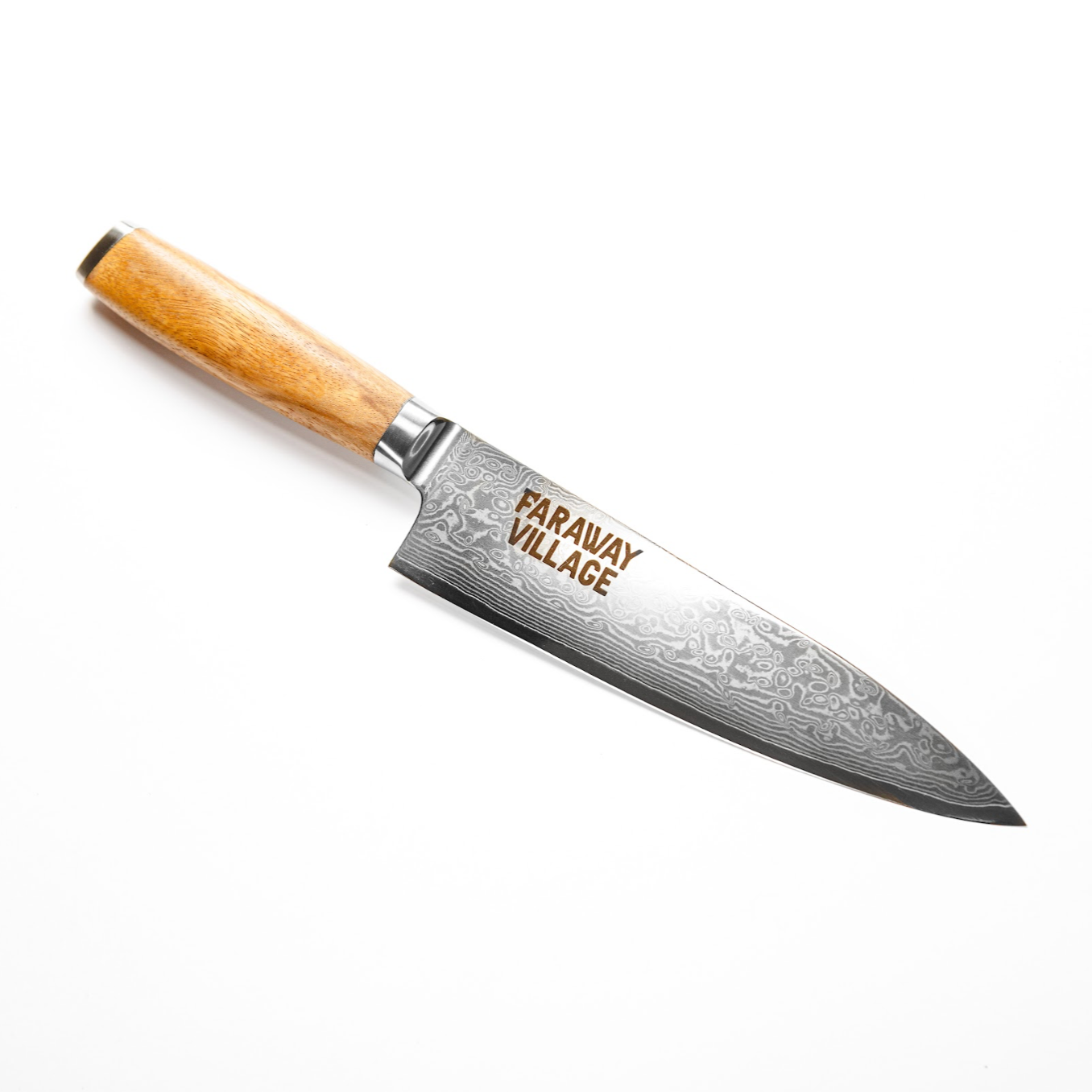 Premium European Zebra Damaskus chef Knife